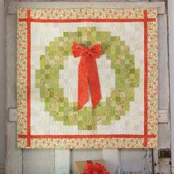 Christmas Welcome dal libro Countdown to Christmas - Kit di Tessuti Roberta De Marchi - 1