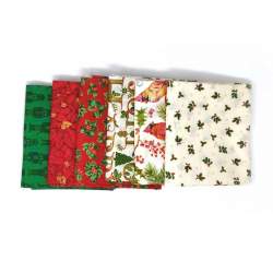 6 Fat Quarter di Natale Roberta De Marchi - 1