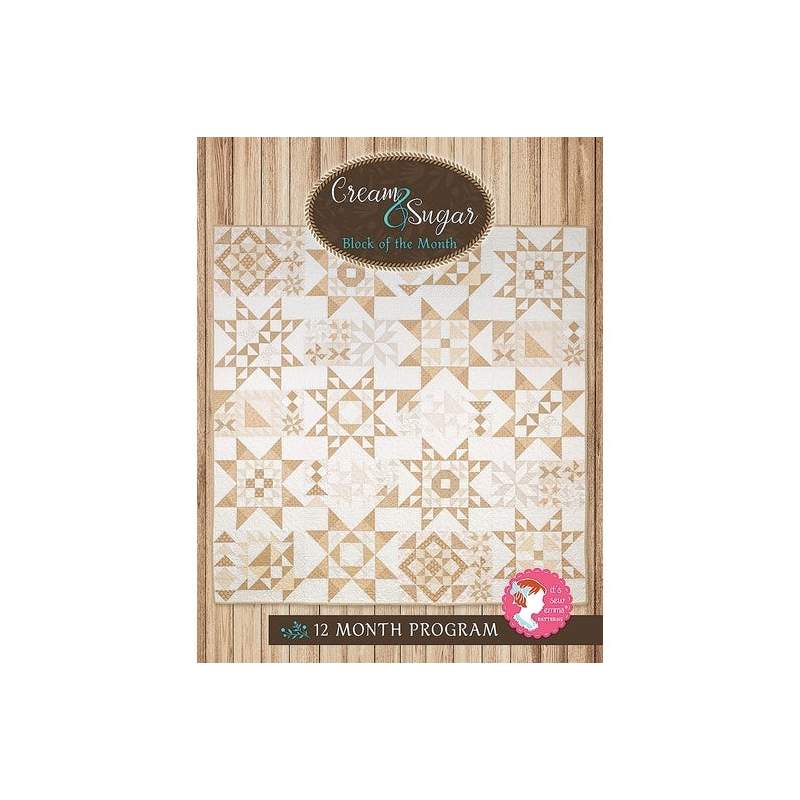 It's Sew Emma, Cream & Sugar Block of the Month Book It's Sew Emma - 1 It's Sew Emma, Cream & Sugar Block of the Month Book It's Sew Emma - 1