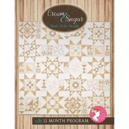 It's Sew Emma, Cream & Sugar Block of the Month Book