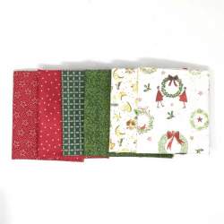 6 Fat Quarter di Natale Roberta De Marchi - 1