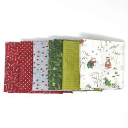 6 Fat Quarter di Natale Roberta De Marchi - 1