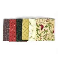 6 Fat Quarter di Natale Roberta De Marchi - 1