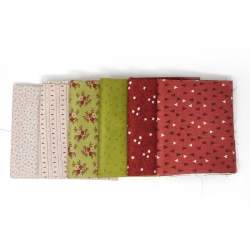 6 Fat Quarter di Natale - 2116 Roberta De Marchi - 1