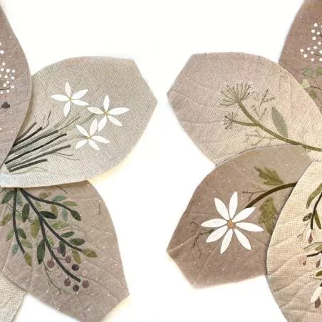 Cartamodello PDF Borsa a Spicchi - Cucita con Applicazioni e Ricami