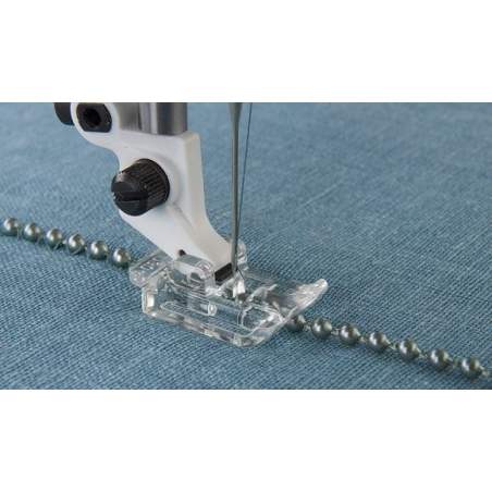Husqvarna - Piedino trasparente per decorazioni 2–3 mm