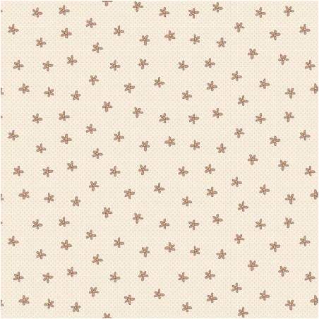 Henry Glass All for Christmas by Anni Downs, Tessuto Beige con Decori di Natale Henry Glass - 1