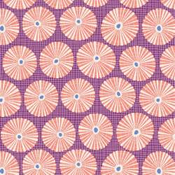 Tilda Cotton Beach Limpet Shell Liliac, Tessuto Lilla con Patelle di Mare Tilda Fabrics - 1