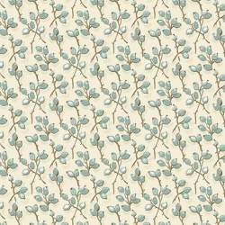 Tilda Cotton Beach Shells Teal, Tessuto Verde Acqua con Conchiglie Laundry Basket Quilts - 1