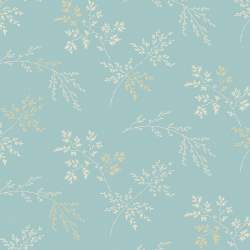 Bluebird by Edyta Sitar Light Blue Springs, Tessuto Azzurro con Rametti Laundry Basket Quilts - 1