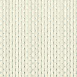 Bluebird by Edyta Sitar Icicles His Shirt, Tessuto Panna con Disegno Lineare Azzurro Laundry Basket Quilts - 1