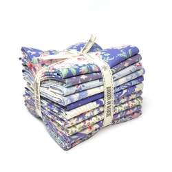 Tilda Cotton Beach Fat Quarter Bundle Sunbeam, 5 fq 50 x 55 cm, Raggio di Sole Tilda Fabrics - 1