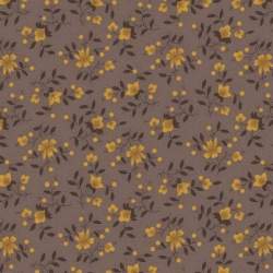 Henry Glass Right As Rain by Kim Diehl, Tessuto Grigio con Fiori Henry Glass - 1