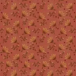 Henry Glass Right As Rain by Kim Diehl, Tessuto Corallo chiaro con Rametti e Stelle