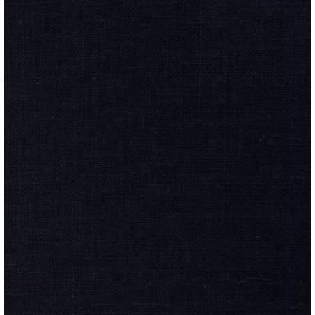 Tessuto 100% Cotone per Sashiko, Blu Notte Tinta Unita