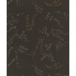 27th Centenary Collection by Yoko Saito, Tessuto Marrone con Piccoli Fiori Sojitz Fashion - 1