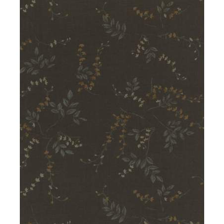 27th Centenary Collection by Yoko Saito, Tessuto Marrone con Piccoli Fiori Sojitz Fashion - 1