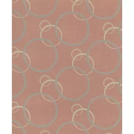 27th Centenary Collection by Yoko Saito, Tessuto Rosa salmone con Cerchi Sojitz Fashion - 1