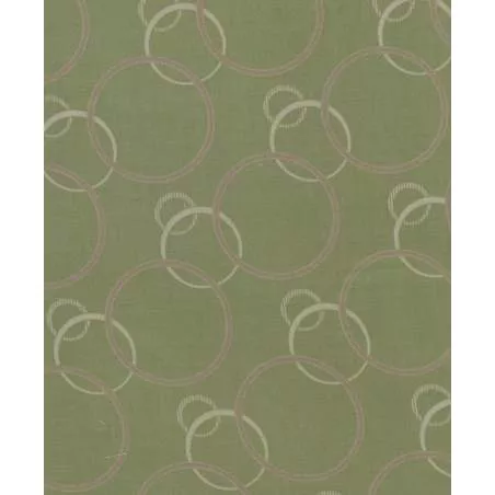 27th Centenary Collection by Yoko Saito, Tessuto Verde con Cerchi Sojitz Fashion - 1