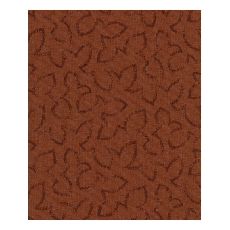 27th Centenary Collection by Yoko Saito, Tessuto Color Arancio scuro con Disegno Sojitz Fashion - 1