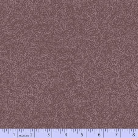 Marcus Fabrics Journey to America, Tessuto Fondo Beige con Disegno Fiori Azzurro Marcus Fabrics - 1