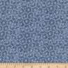 Oasis Fabrics, Tessuto Blu con Ruote Bianche  - 1