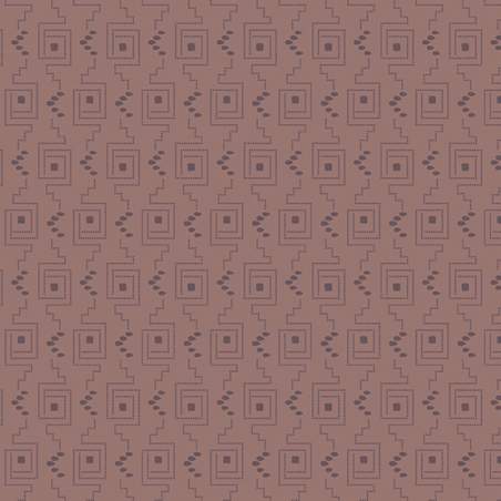 Andover Fabrics, Tessuto Rosa con Disegno Geometrico
