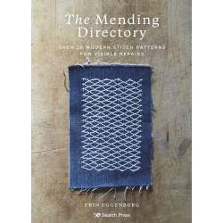 The Mending Directory, Over 50 modern stitch patterns for visible repairs by Erin Eggenburg Search Press - 1