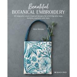Beautiful Botanical Embroidery by Alice Makabe Search Press - 1