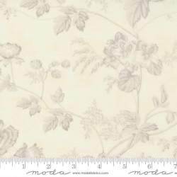 Moda Fabrics Sister Bay, Tessuto Panna con Grandi Fiori Beige