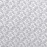 Stim Italia, Tessuto Bianco con Piccolo Disegno Grigio