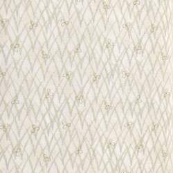 Handworks, Tessuto Beige con Fili d'Erba Verdi Sojitz Fashion - 1