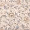 Handworks, Tessuto Rosa con Grandi Fiori Beige Blu e Verdi