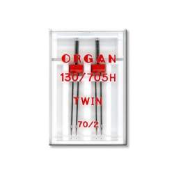 Aghi Gemelli 70/2 per Macchine per cucire, 2 Aghi TWIN 70/2