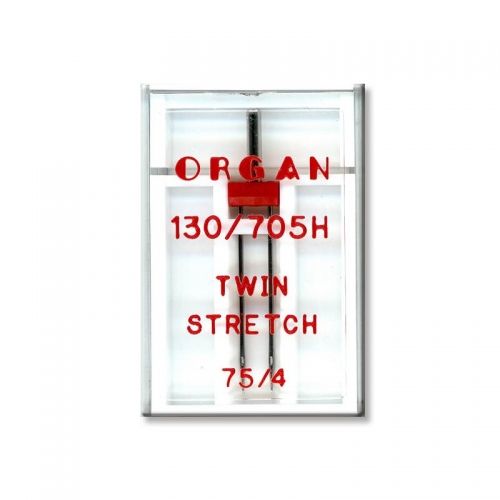 Aghi Gemelli 70/1.4 mm per Macchine Domestiche, 2 Aghi Twin 70/1.4 Organ Needles - 1