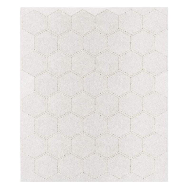 500 Esagoni pretagliati da 1.5 cm o 5/8'' di Fliselina Termoadesiva Apliquick - 2