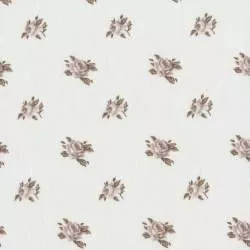 Quilters Basics, Tessuto con rose marroni