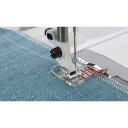 Piedino trasparente con guida - Husqvarna Viking Clear Seam Guide Foot