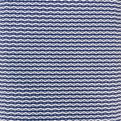 Marcus Fabrics Gallery in Blue, Tessuto Blu con disegni modern