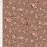 Tilda Chic Escape Daisyfield Taupe, Tessuto Marrone con Campo di Margherite