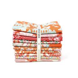 Tilda Fat Quarter Bundle Colore Arancione, 10 fq 50 x 55 cm Colore Arancione Tilda Fabrics - 1