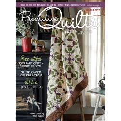 Rivista Primitive Quilts & Projects - Primavera 2022 Homespun Media - Good Harbor Media - 1