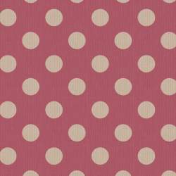 Tilda Chambray Dots Burgundy, Tessuto Screziato con Pois Rosso Borgogna Tilda Fabrics - 1