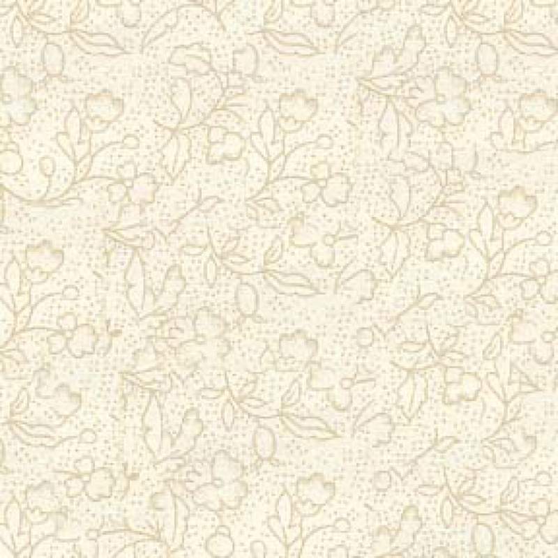 Basic Palette, Tessuto Crema con Fiori Tono su Tono Stim Italia srl - 1