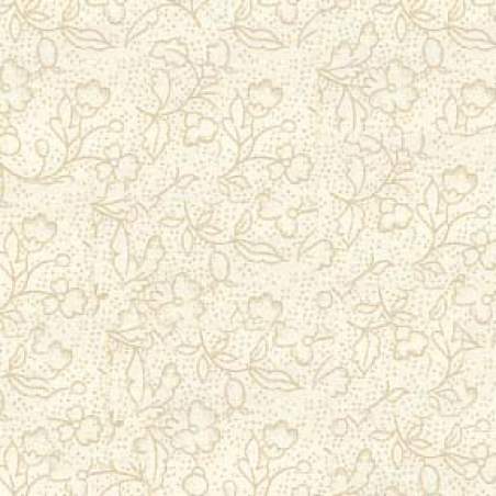 Basic Palette, Tessuto Crema con Fiori Tono su Tono Stim Italia srl - 1