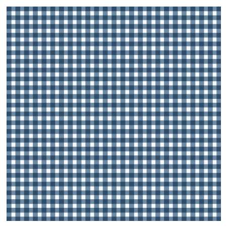 Beautiful Basics Deep Blue, Tessuto a Quadretti Blu