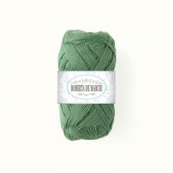 Gomitolo 100% Cotone OEKO-TEX - 50 gr / 160 m - Verde Bosco Chiaro Roberta De Marchi - 1