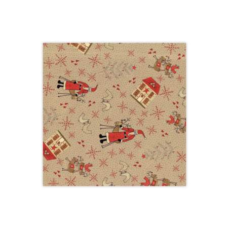 1 Fat Quarter Scandinavian Christmas by Lynette Anderson Lecien Corporation - 1