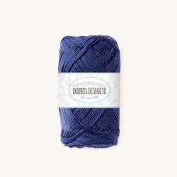 Gomitolo 100% Cotone OEKO-TEX - 50 gr / 160 m - Blu Indaco Roberta De Marchi - 1