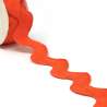 Simplicity, Nastro Ric Rac Arancione - Altezza 31.8 mm Lunghezza 1,8 mt